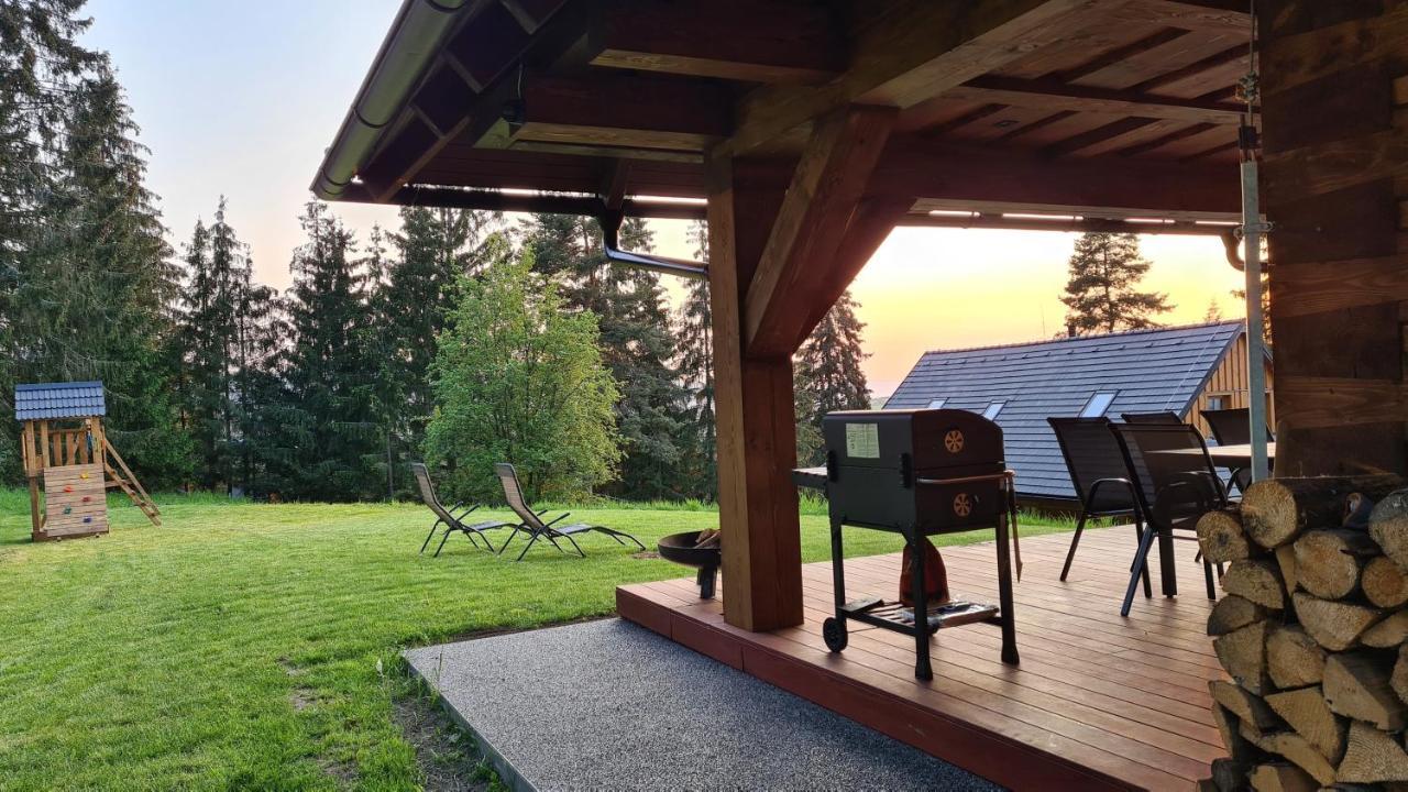 Drevenica Lesanka Villa Demänovská Dolina Eksteriør bilde